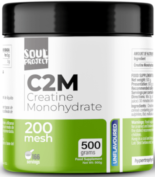 Soul Project C2M Creatine Monohydrate 500 gr