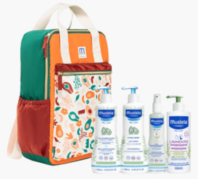Mustela Mochila Family Adventures Terracota