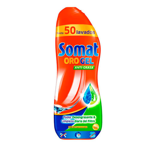 Somat Lavavjillas Oro Gel Antigrasa 50D