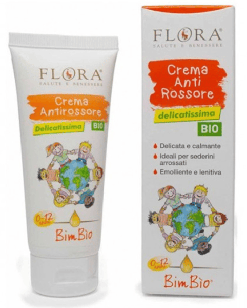 Flora Crema de Pañal Antirrojeces y Escozores 100 ml