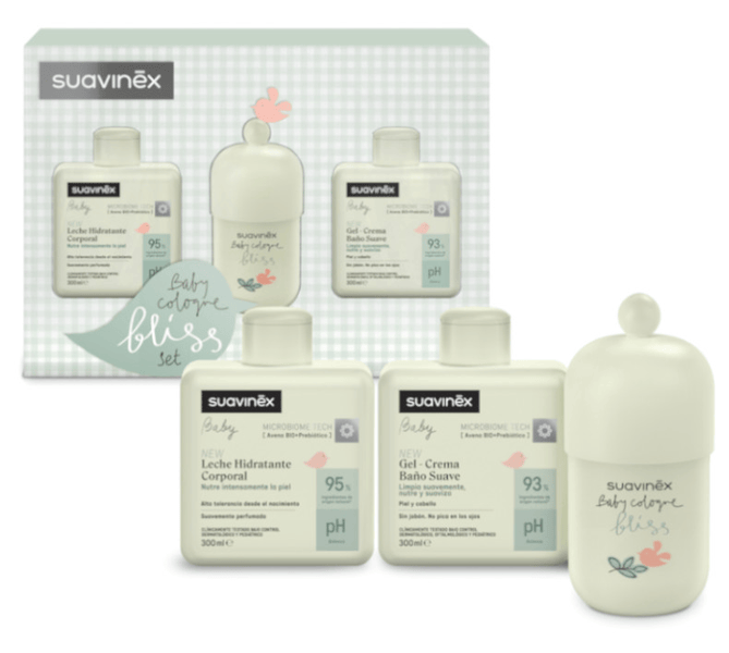 Suavinex Crema/Blanco Baby Cologne Bliss Set - Imagen 3