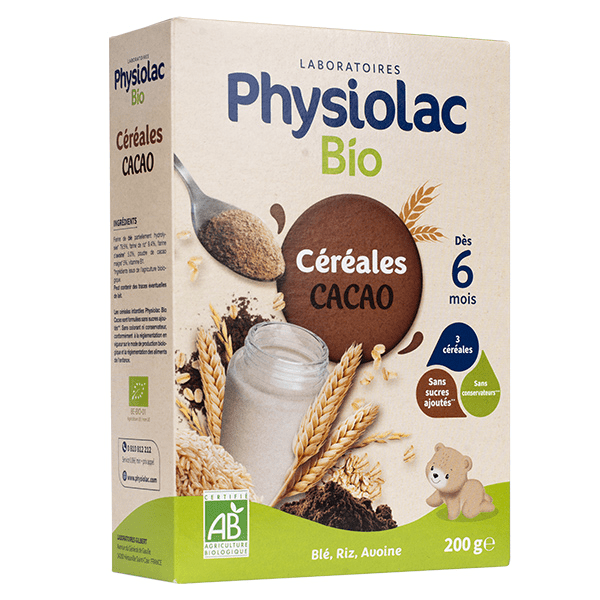 Bio Céréales Cacao Blé Riz Avoine 200g 5