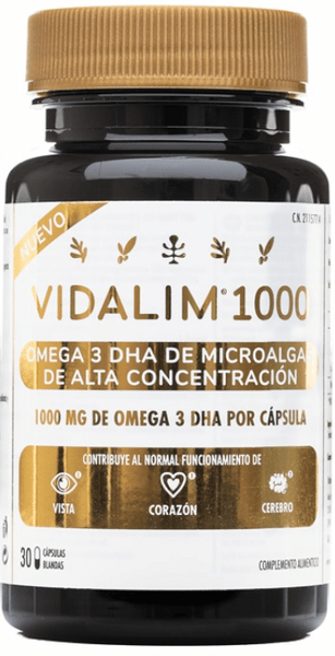 Vidalim 1000mg DHA 30 Cápsulas
