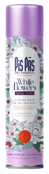 PisPás Champú en Seco White Flowers 200 ml