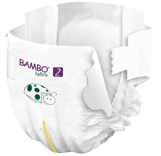 Bambo Nature Pañales T2 (3-6 Kg) 30 Uds