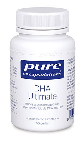 Pure Encapsulations DHA Ultimate 60 Cápsulas 51g