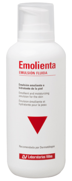 emolienta emulsion fluida hidratante para piel 400 ml