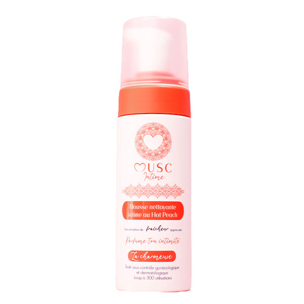 Hot Peach - La charmeuse Mousse nettoyante intime - 150ml 5