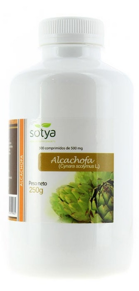 Sotya Alcachofa 500mg 500 Comprimidos