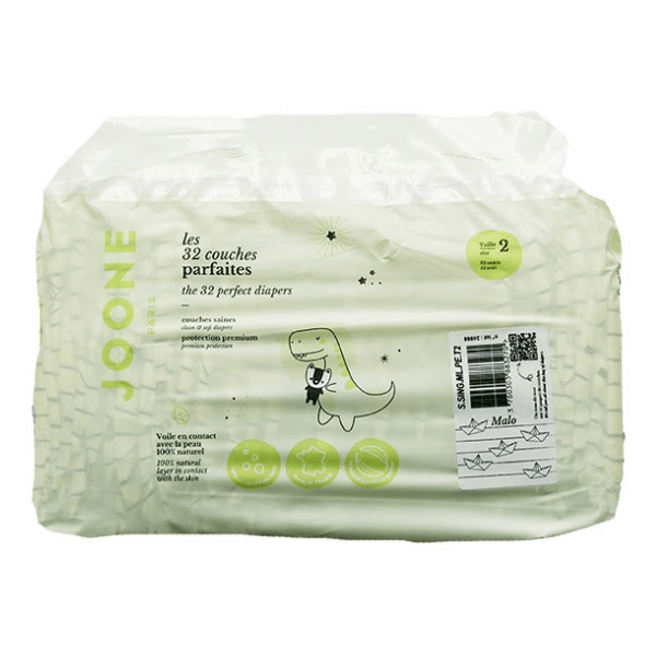 Couche Brigitte 3/5kg Taille 2 - 32 Couches 4