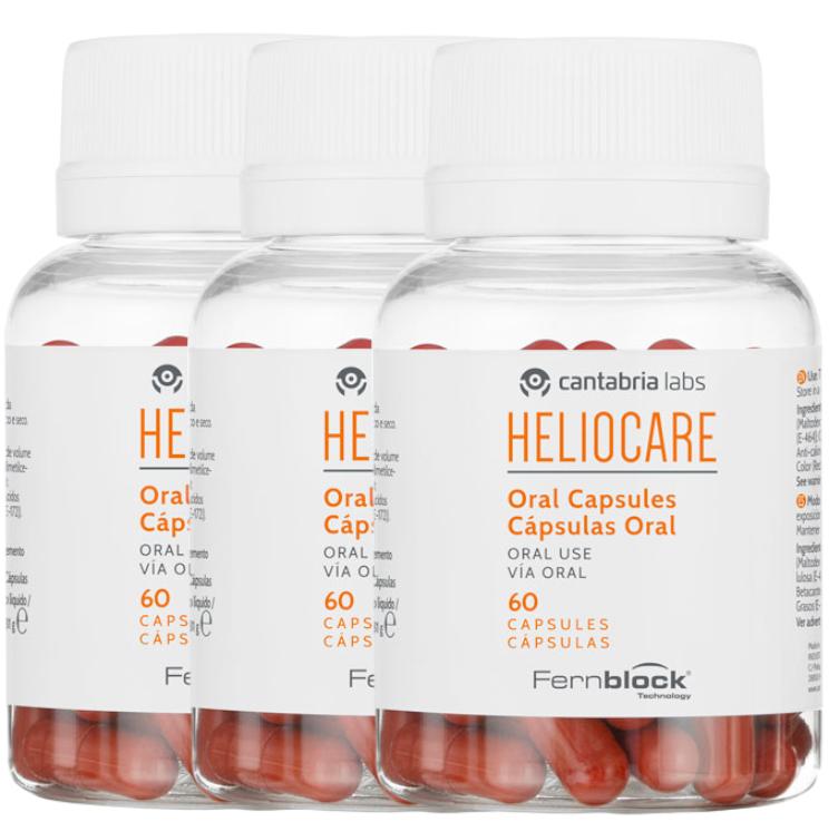 Imagen de Heliocare Cápsulas 3x60 para Protección Solar ☀️ en OfertitasTOP