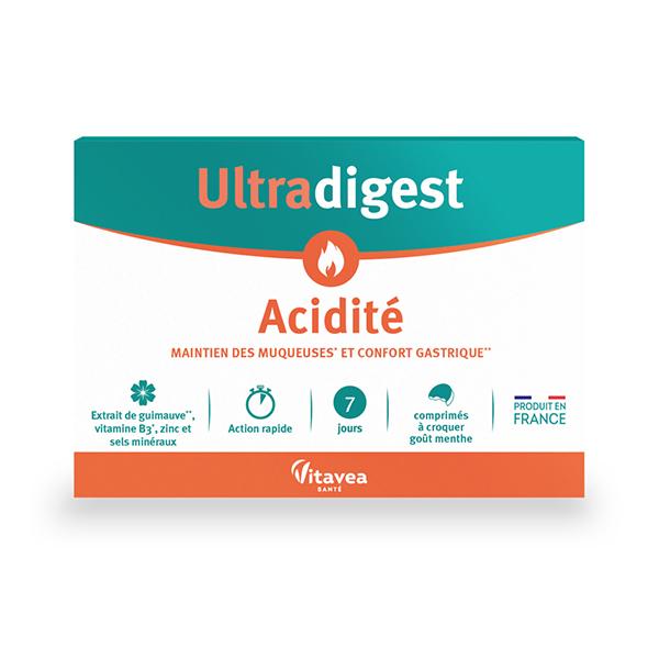 Ultradigest Acidité - Digestion - Protège les muqueuses 14 comprimés 3