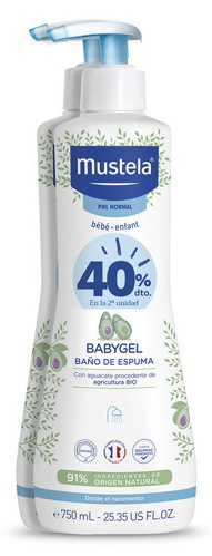 Mustela Gel Baño Espuma 2x750 Ml