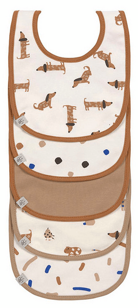 Lassig Baberos Royal Blue 5 uds