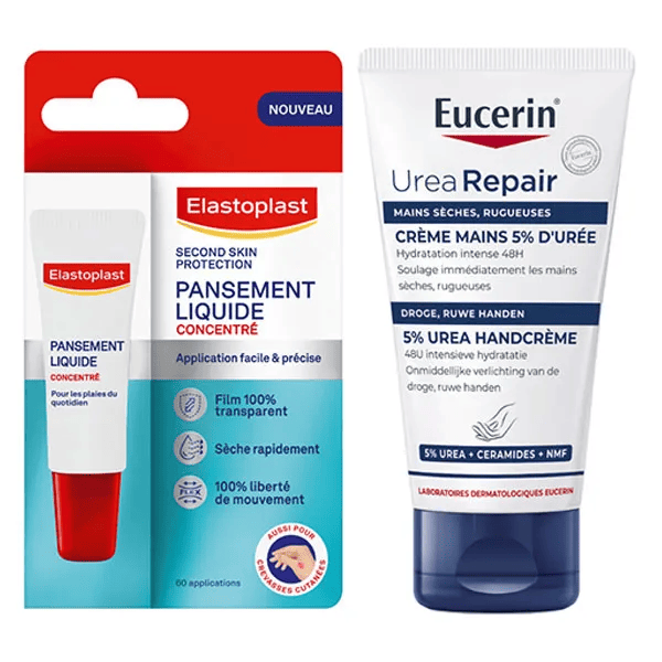 et Elastoplast Pack Duo Crevasses Hydratation + Protection