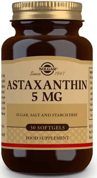 Solgar Astaxantina 5 Mg 30 Cápsulas Blandas
