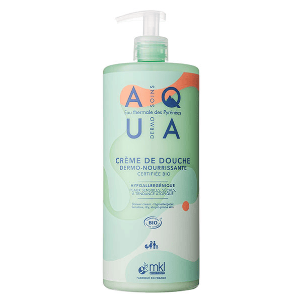 - Aqua : Crème de Douche Dermo-Nourrissante BIO** 1L 3