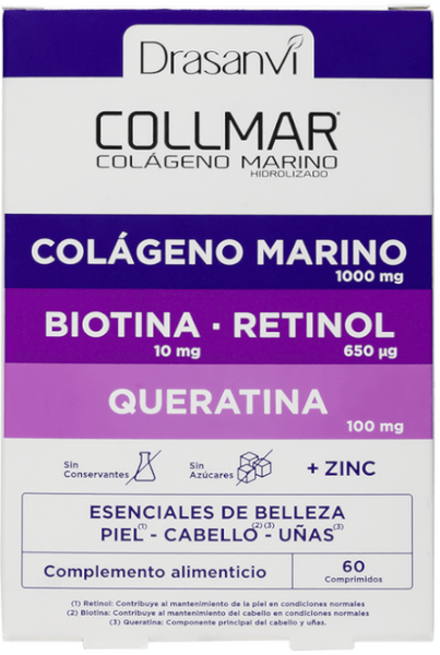 Drasanvi Collmar Esenciales Belleza 60 Comprimidos