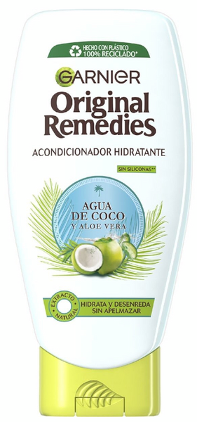 Garnier Original Remedies Acondicionador Agua Coco Y Aloe 250ml