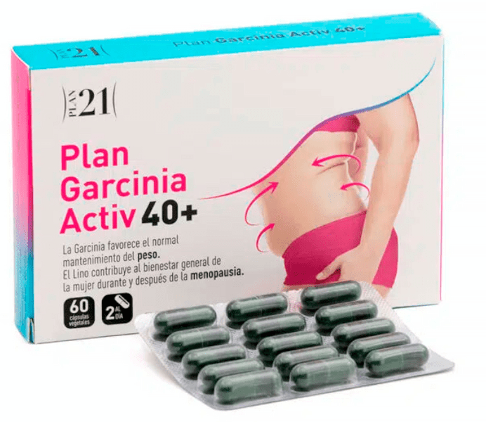 Plameca Plan Garcinia Activ 40+ 60 Cápsulas Vegetales