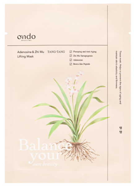 Ondo Beauty 36.5 Adenosine & Zhi Mu Lifting Mask 1 Ud