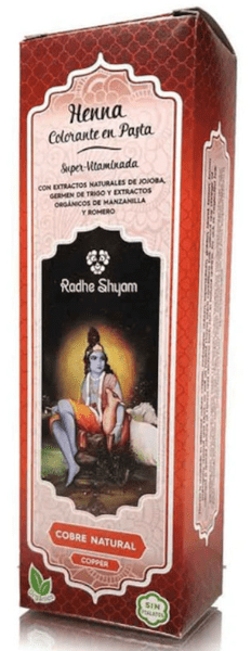 Radhe Shyham Henna En Pasta Cobre Natural 200 Ml