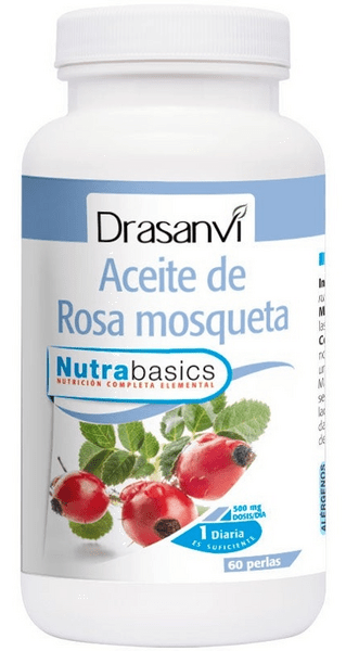 Drasanvi Rosa Mosqueta 500Mg Nutrabasics 60 Perlas