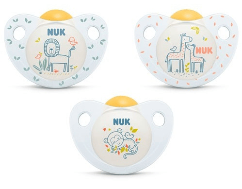 Nuk Chupete Trendline Jungle Látex 6-18 meses Jirafa