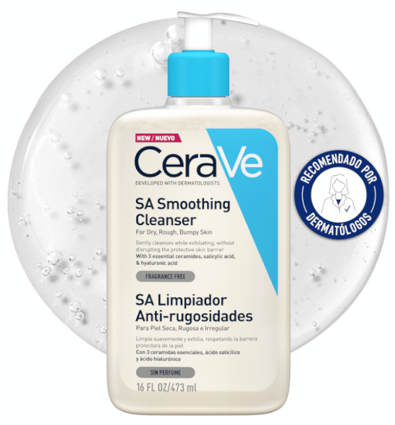 Cerave SA Limpiador Antirrugosidades 473 ml
