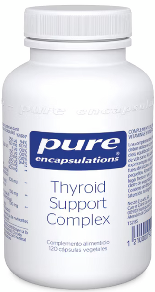 Pure Encapsulations Thyroid Support Complex 120 Cápsulas Vegetales