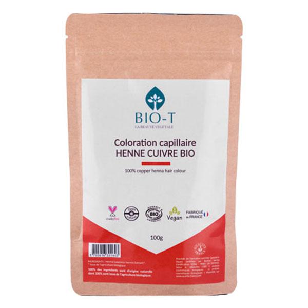 Henné naturel cuivre - Bio et 100% naturel - 100g