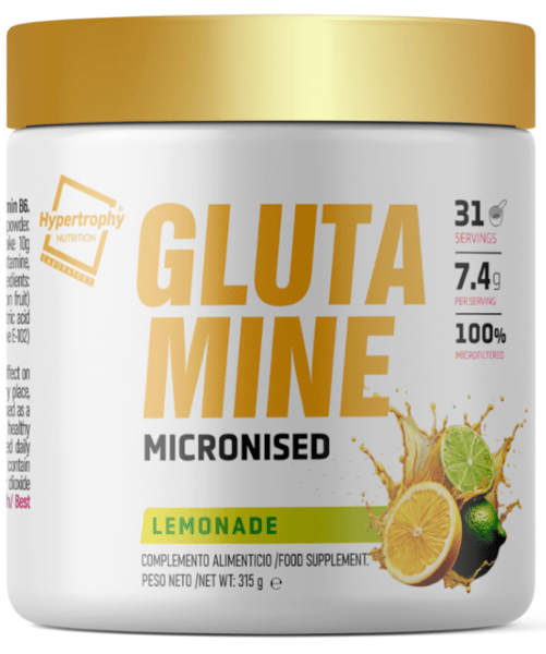 Hypertrophy Nutrition L-Glutamina Limón 315 gr