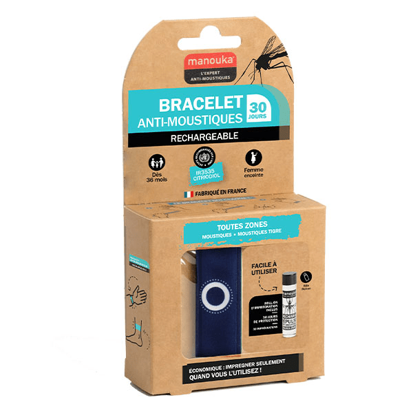 Bracelet Anti-moustiques Adulte - coloris marine 2