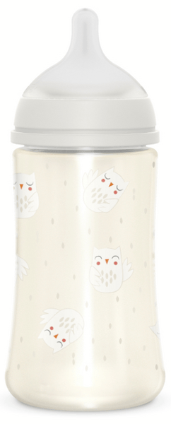 Suavinex Bibéron Tetina Fisiológica Sx Pro Silicona Flujo Medio Beige