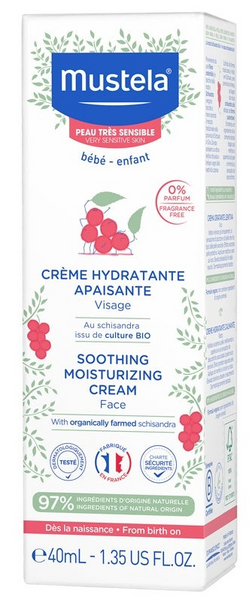 Mustela Crema Hidratante Confort Pieles Muy Sensibles 40ml