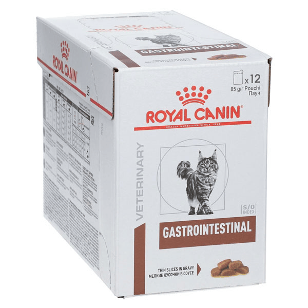 Veterinary Gastro Intestinal Chat Aliment Humide 12 x 85g 2