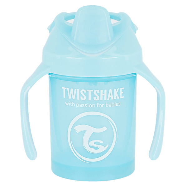 Tasse d'Apprentissage Mini Cup Bleu Pastel +4m 230ml 3