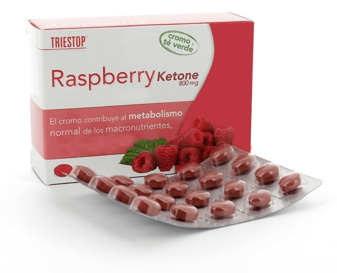 Eladiet Triestop Cetona de Frambuesa 800mg 60 Comprimidos