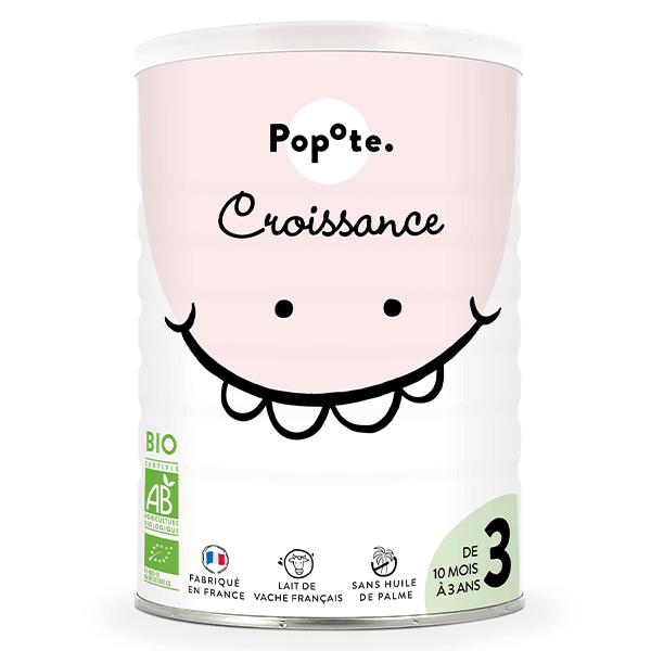 Lait Infantile Croissance Bio 400g 2
