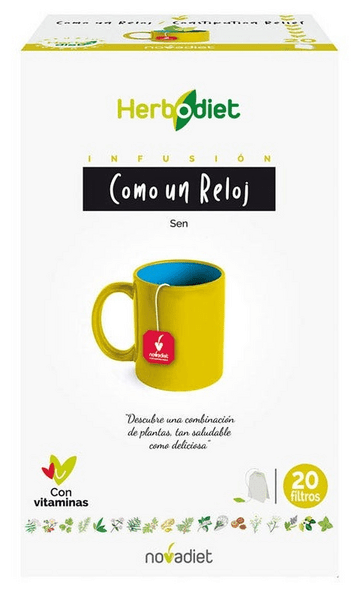 Novadiet Herbodiet Como Un Reloj 20 Filtros