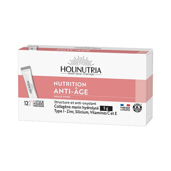 Collagène anti-âge, constituant de la peau, 12 sticks à diluer