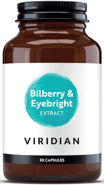Viridian Arándano Y Eufrasia 30 Cápsulas