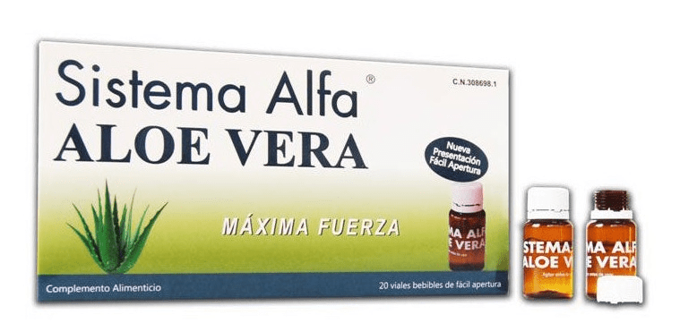 Otc Sistema Alfa Aloe Vera 20 Ampollas