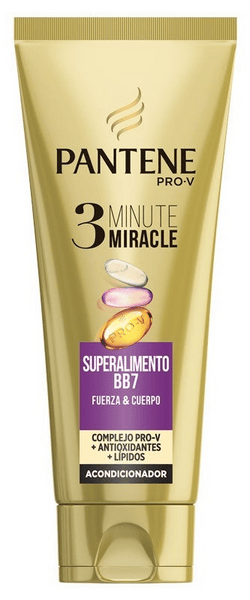 Pantene Acondicionador Superalimento BB7 3 Min Miracle 200 ml