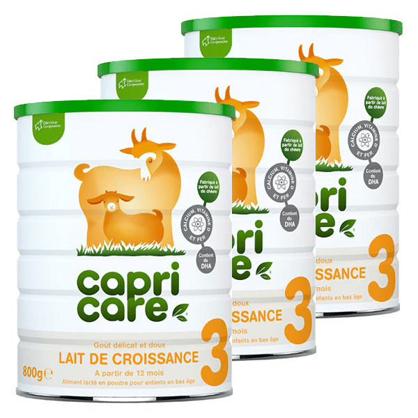 Lait de Chèvre 3ème Âge Lot 3 x 800g