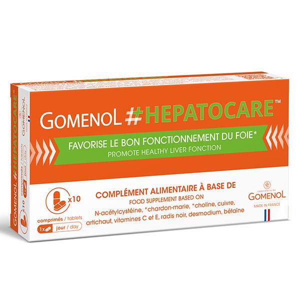 GOMENOL + GOMENOL HEPATOCARE Boite 10 comprimés 3
