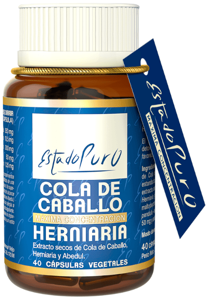 Estado Puro Cola de Caballo Herniaria 40 Cápsulas Vegetales