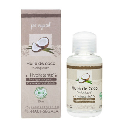 Haut-Ségala Les Huiles Végétales de Coco Biologique 50ml 3