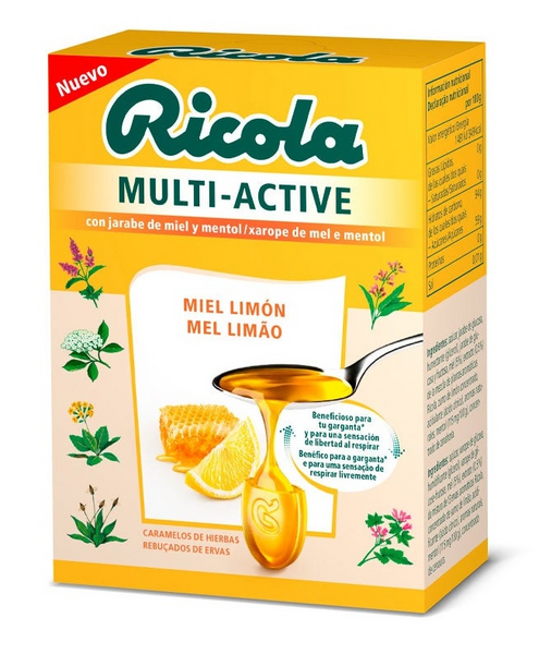 Ricola Multiactive Miel Y Limón 51gr