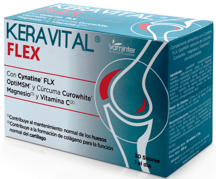 Vaminter Blanca Keravital Flex 30 Sobres